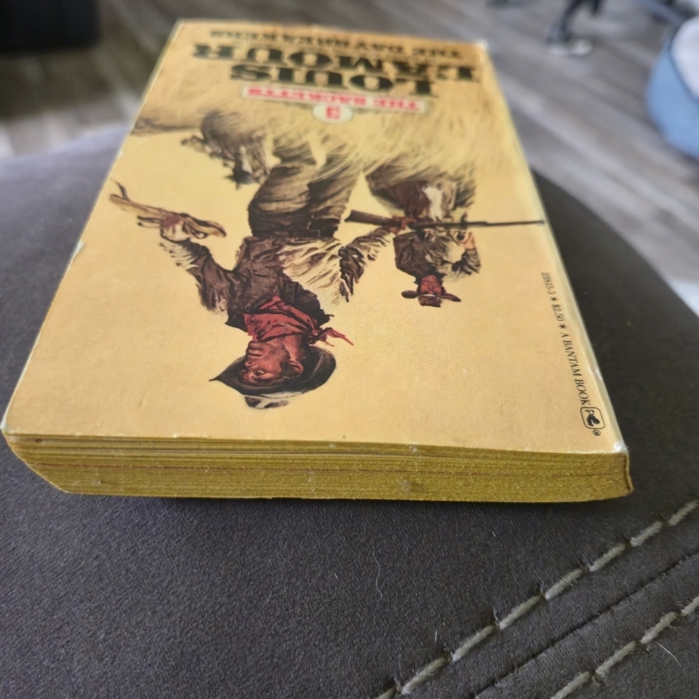 Louis L’Amour The Daybreakers 1982 Vintage Paperback The Sacketts #3 - Picture 5 of 7
